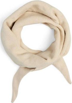 Pieces triangle scarf PCKOMMA ecru