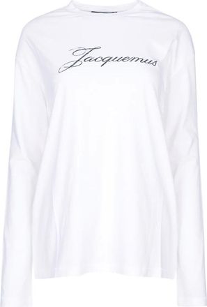 Jacquemus Dames, Tops, Wit, Maat: S Katoen