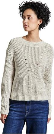 Street One Dames, Truien, Beige, Maat: L