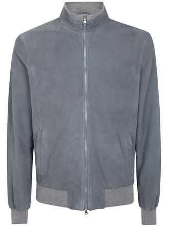 Barba Fox Leather Sport Jacket