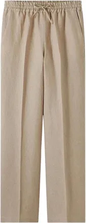 A.P.C. A.p.c., Broeken, Dames, Beige, M, Wide Broeken