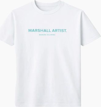Marshall Artist Mens Marshall Artist Thermo T-Shirt White/Mint - Size: 42