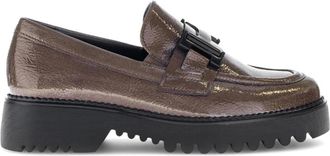 Gabor Loafers - Dames - Loafers - Bruin - 40 EU - Leer - Schoenen