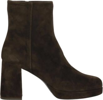 Julie Dee NW 334 Ankle Stivali - - Shoes - Donna - Marrone - 40 EU