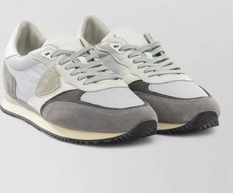 Philippe Model sneakers slip on suede mesh rubber sole