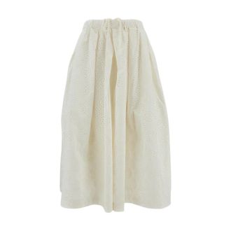 Comme Des Gar&ccedil;ons Maxi Skirts, female, White, Size: M Maxi Skirts
