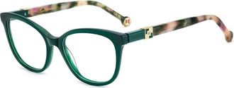 Carolina Herrera Optical Frame - Dames - Brillen - Groen - 53 MM - Accessoires
