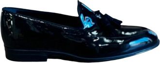 Corvari Leren Loafer Schoenen - Heren - Loafers - Zwart - 41 1/2 EU - Schoenen