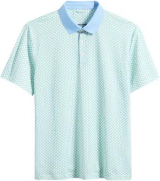 Swannies Cadence Performance Golf Polo in Mint at Nordstrom, Size Xx-Large