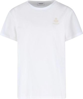 Isabel Marant T-Shirts - Dames - T-shirts - Wit - L - Katoen - Tops