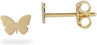 Ember Fine Jewelry 14K Gold Butterfly Stud Earrings at Nordstrom Rack