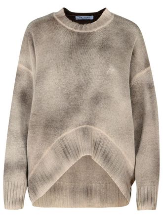 The Attico Brown Wool Blend Sweater