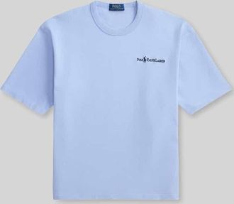 Polo Ralph Lauren Relaxed Fit T-Shirt aus reiner Baumwolle in Bleu, Gr&ouml;&szlig;e XXL