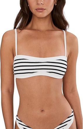 L*Space Madison Top Womens Clothing Sail Along Stripe : SM, Nylon/Spandex