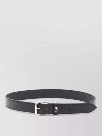 Gucci belt interlocking g detail square buckle