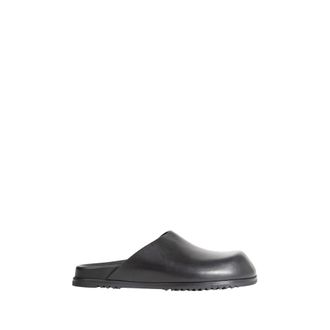 Rick Owens Concordians Mule Granola - Dames - Slip ons - Zwart - 39 EU - Leer - Schoenen