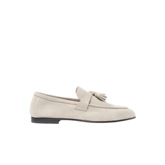 Scarosso Loafers, female, Beige, Size: 7 1/2 US Luisa Tassel Loafer