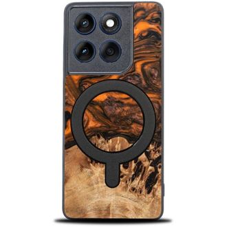 OEM Funda Bewood Unique Para Motorola Edge 60 Pro 5g - Naranja Con Magsafe
