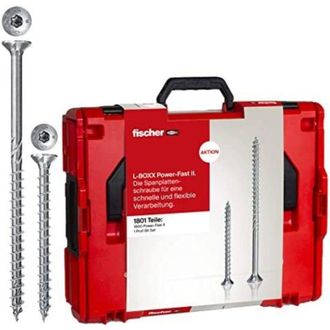 Fischer Power Fast Ii L Boxx 102 Met&aacute;lico Plateado