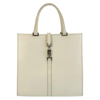Gucci Pre-owned Handbags, female, White, Size: ONE SIZE Pre-owned Vintage Handbag
