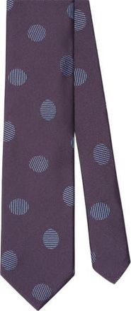 Robert Talbott Robert Oval Geo Jacquard Best of Class Necktie in Purple at Nordstrom
