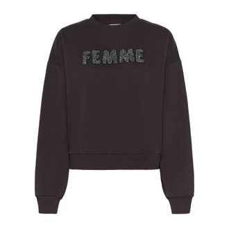 Kaffe Donna, Felpe, Nero, XL, new