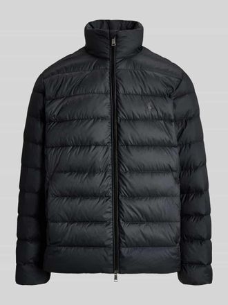 Polo Ralph Lauren Regular Fit Steppjacke mit Logo-Stitching in Black, Gr&ouml;&szlig;e XXL