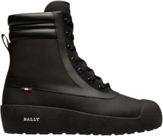 Bally Croker 6239720 Mens Black Calf Leather Shirling-Lined Boots
