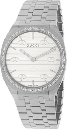 Gucci 25H - Dames - Horloges - Grijs - ONE Size - Accessoires
