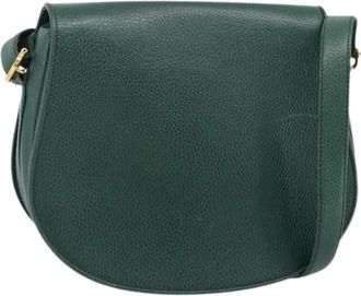 Cartier Pre-owned Vintage Leren Schoudertas - Dames - Vintage Schoudertas - Groen - ONE Size - Leer - Vintage