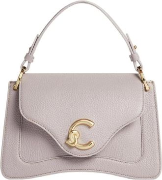 Coccinelle C-Me Kleine Handtas - Dames - Handtassen - Beige - ONE Size - Leer - Tassen