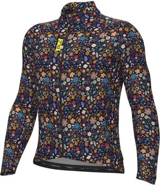 Al&eacute; Pragma Flowery L/S Jersey Velotrikot f&uuml;r Herren | grau