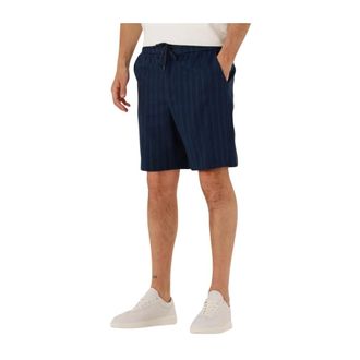 Shiwi Heren, Korte broeken, Blauw, Maat: L Linnen