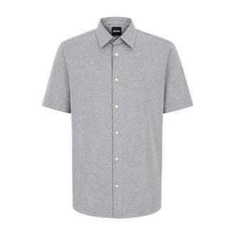 HUGO BOSS Overhemden, Heren, Blauw, S, Liam Shirt