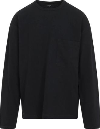 Christophe Lemaire Hombre, Camisetas, Negro, Talla: XL