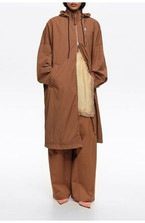 Bimba & Lola Long Fluid Trench in Light Brown at Nordstrom, Size X-Small Eu