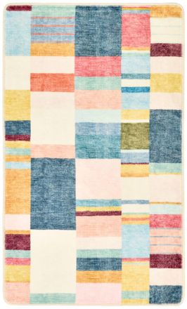 Gino Falcone Alfombra de ba&ntilde;o mullida - multicolor 70x120 cm