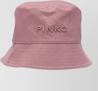 Pinko cotton bucket hat