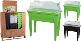 Wurko Progarden Huerto Sin Tapa 76x38x68 Cm 55 L Verde, Huerto Sin Tapa 76 X 38 X 68 Cm 55 Litrosmesa De Siembra Con Tapatama&ntilde;o De La Cubierta De Pl&aacute;stico: 
