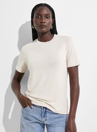 Icone Womens Short-sleeve supple knit T-shirt