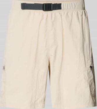 Columbia Regular Fit Shorts mit Rei&szlig;verschlusstaschen in Beige, Gr&ouml;&szlig;e S