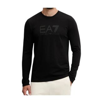 Emporio Armani EA7 T-shirts and Polos Black