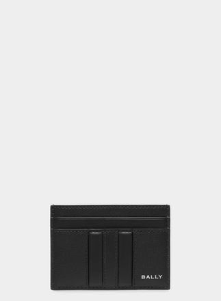 Bally Mythos Card Holder in Black+Palladio at Nordstrom
