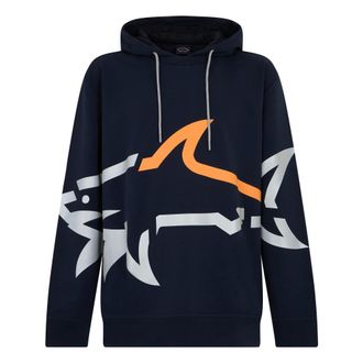 Paul & Shark Paul & Shark, Hoodies, male, Blue, Size: 5XL Hoodie