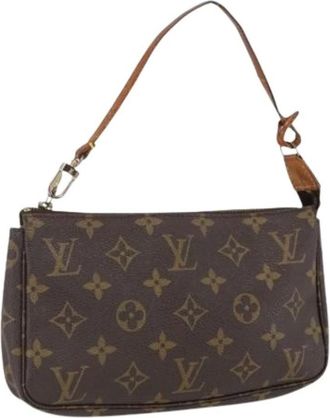 Louis Vuitton Pre-owned Shoulder Bags, female, Brown, Size: ONE SIZE Pre-owned Vintage Shoulder Bag