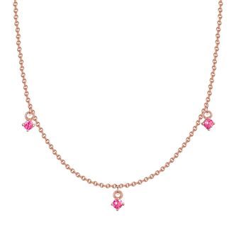 Glanzst&uuml;cke M&uuml;nchen Womens Female Sterling Silver Necklace - Rose Gold - One Size