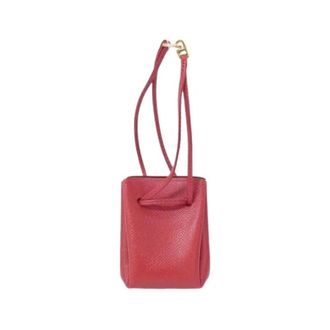Herm&egrave;s Pre-owned Mini Pouch - Dames - Pre-owned - Rood - Maat: ONE Size Leer