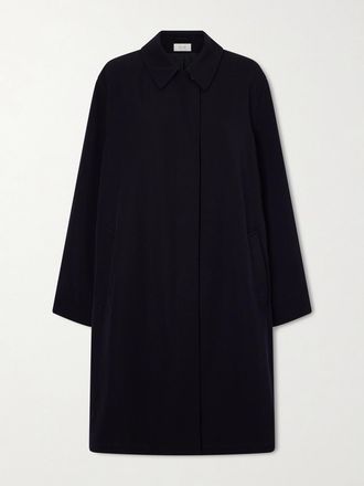 The Row Cappotto In Lana Dayton - Blu