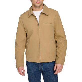 Levi's Faux Suede Utility Jacket in Tan at Nordstrom, Size Xx-Large