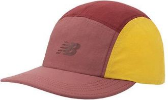New Balance Unisex 5 Panel Everyday Trainer Hat in Rosa, Nylon, Taglia OSZ